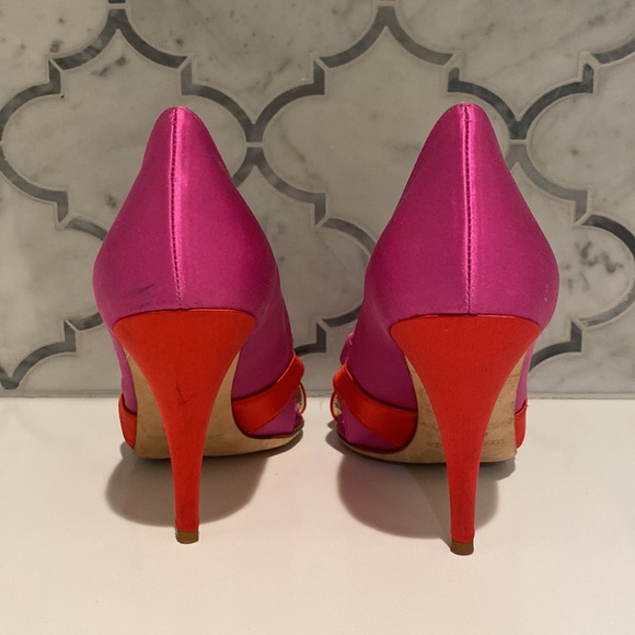 Satin Kate Spade Heels - Picture 2 of 5